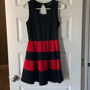 Red And Black Dress